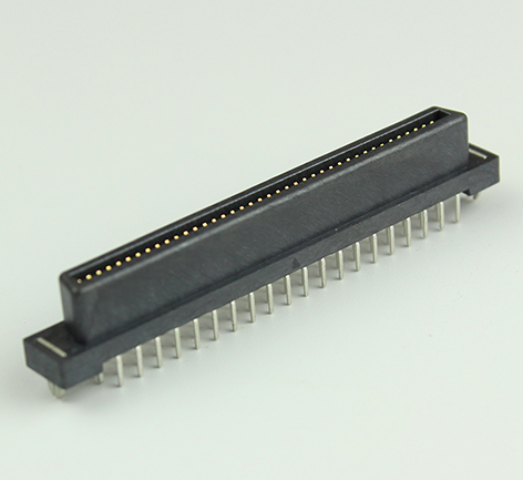1.27mm 80pin female end plate to board in-line connector 